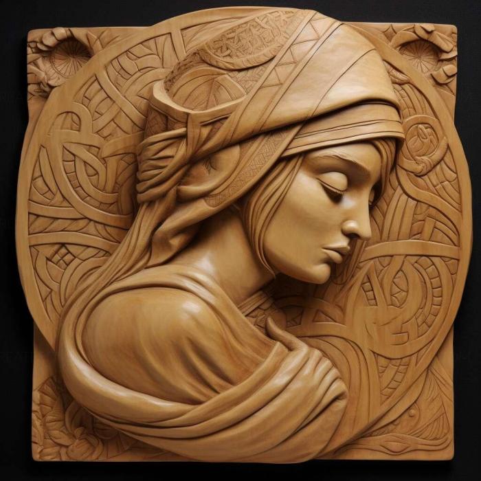 نموذج ثلاثي الأبعاد لآلة CNC 3D Art 